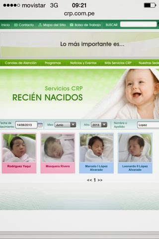 Web de clínica, aquí mis mellis <3